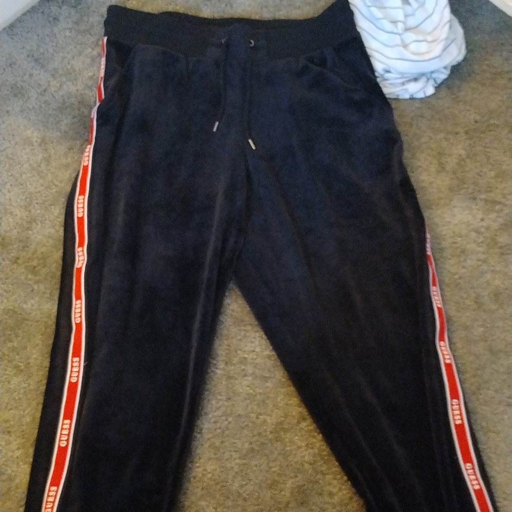Black Velvet Sweats